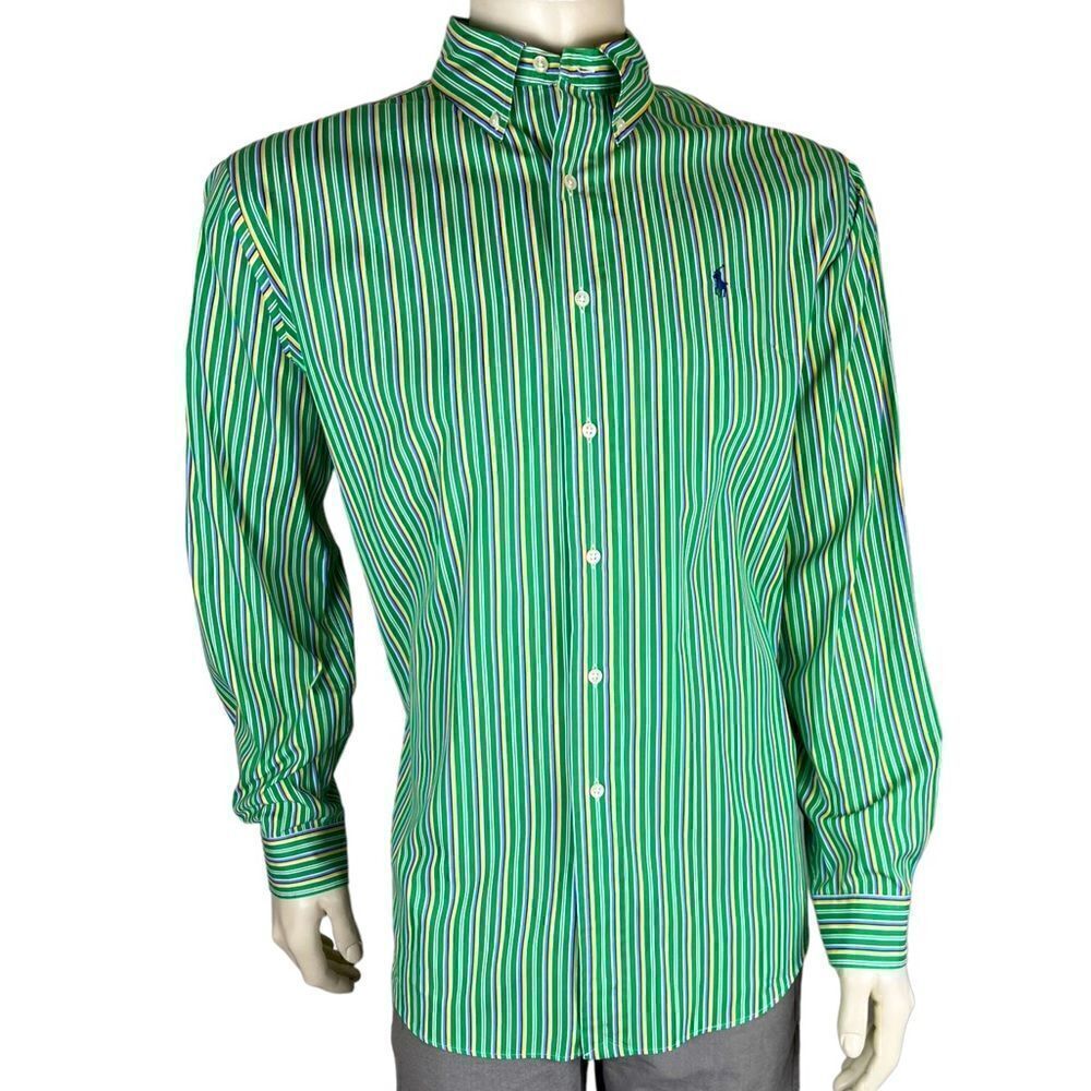 NWOT Polo by Ralph Lauren Colorful L/S Casual Button Down Classic Fit XL